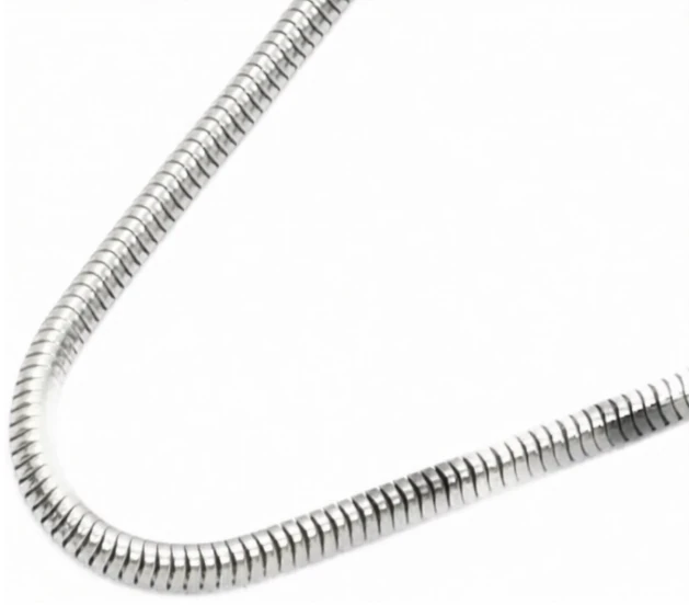 Cadena de acero quirurgico eslabon cola de raton 3.2mm 50cm